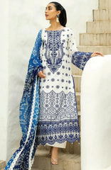 Chikankari By Zainab Chottani Unstitched Lawn Embroidered 3 Piece - ZC25CK-Reem 8A- Summer Collection