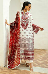 Chikankari By Zainab Chottani Unstitched Lawn Embroidered 3 Piece - ZC25CK-Reem 8B- Summer Collection