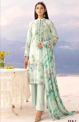 RANG NAGAR V2 Embroidered & Printed Lawn Collection By Nur- ANV2RGN24L-402- Summer Collection