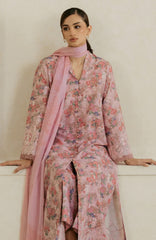 Amore By Ayzel Unstitched Lawn Embroidered 3 Piece - AZAMR25L08 - Rosee- Summer Collection