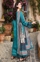 Lifestyle By Rang Rasiya Unstitched Lawn Printed 3 Piece Suit  - RRLSPL -Rose Mary- Summer Collection