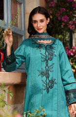 Lifestyle By Rang Rasiya Unstitched Lawn Printed 3 Piece Suit  - RRLSPL -Rose Mary- Summer Collection