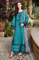 Lifestyle By Rang Rasiya Unstitched Lawn Printed 3 Piece Suit  - RRLSPL -Rose Mary- Summer Collection