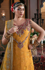 Noor- E- Naaz By Imrozia Unstitched Embroidered 3 Piece - IMRNZ25F55- Roshni- Wedding Collection