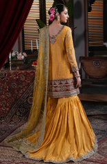 Noor- E- Naaz By Imrozia Unstitched Embroidered 3 Piece - IMRNZ25F55- Roshni- Wedding Collection