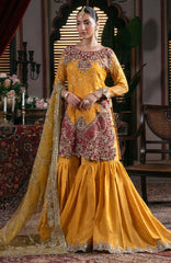 Noor- E- Naaz By Imrozia Unstitched Embroidered 3 Piece - IMRNZ25F55- Roshni- Wedding Collection