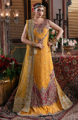 Noor- E- Naaz By Imrozia Unstitched Embroidered 3 Piece - IMRNZ25F55- Roshni- Wedding Collection