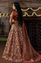 Shehnai by Afrozeh Unstitched Hand work Organza 3 Piece Suit- AFRSHNF -04-RUKHSAN - Wedding Collection