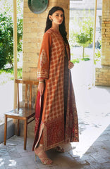 Broadway  Echoes of Registan By Mushq  Unstitched Embroidered Jacquard 3 Piece Suit -MSQBDWY- RUMI SUNSET- Winter Collection