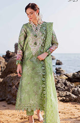 The Silk by Nureh Unstitched Embroidred  3 Piece Suits  - NRTSLK-23- Formal Collection