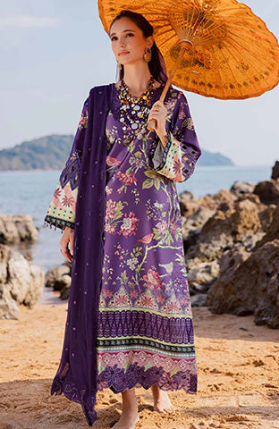 The Silk by Nureh Unstitched Embroidred  3 Piece Suits  - NRTSLK-25- Formal Collection