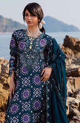 The Silk by Nureh Unstitched Embroidred  3 Piece Suits  - NRTSLK-27- Formal Collection
