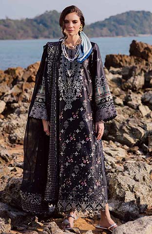 The Silk by Nureh Unstitched Embroidred  3 Piece Suits  - NRTSLK-28- Formal Collection