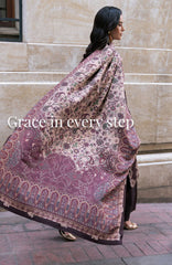 Meet Me in Istanbul By Rangrasiya Unstitched Embroidered Khaddar 3 Piece Suit - RRMIKHDW-SABLE- Winter Collection
