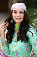 Lifestyle By Rang Rasiya Unstitched Lawn Printed 3 Piece Suit  - RRLSPL -Sage - Summer Collection