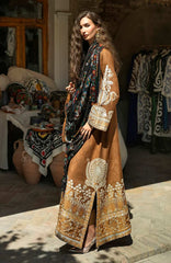 Broadway  Echoes of Registan By Mushq  Unstitched Embroidered Jacquard 3 Piece Suit -MSQBDWY- SAMARKAND JEWEL- Winter Collection