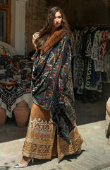 Broadway  Echoes of Registan By Mushq  Unstitched Embroidered Jacquard 3 Piece Suit -MSQBDWY- SAMARKAND JEWEL- Winter Collection