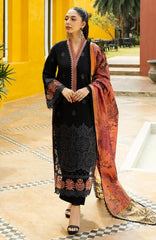 Chikankari By Zainab Chottani Unstitched Lawn Embroidered 3 Piece - ZC25CK-Selah 5A- Summer Collection