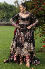 The Doll House By Hussain Rehar Unstitched Korean Silk Embroidered  3 Piece Suit -HRDLHF05-Shahnoor-  Festive Collection