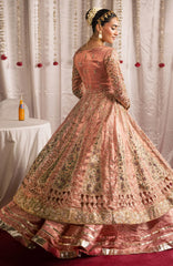 Jhil Mill By Maria Osama Khan Unstitched Hand Embroidered 3 Piece - MOKJM25F-Shehnai- Wedding Collection