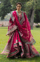 The Doll House By Hussain Rehar Unstitched Korean Silk Embroidered  3 Piece Suit -HRDLHF06-Sher Bano-  Festive Collection