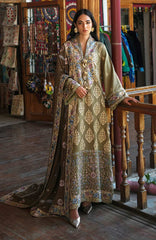 Broadway  Echoes of Registan By Mushq  Unstitched Embroidered Jacquard 3 Piece Suit -MSQBDWY- SILK ROAD- Winter Collection