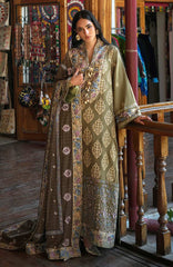 Broadway  Echoes of Registan By Mushq  Unstitched Embroidered Jacquard 3 Piece Suit -MSQBDWY- SILK ROAD- Winter Collection