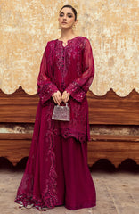 CHIFFON'25 By Qalamkar Unstitched Embroidered Suit 3 Piece -QLMCH25F02- Siofe- Festive Collection