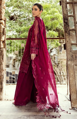CHIFFON'25 By Qalamkar Unstitched Embroidered Suit 3 Piece -QLMCH25F02- Siofe- Festive Collection