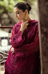 CHIFFON'25 By Qalamkar Unstitched Embroidered Suit 3 Piece -QLMCH25F02- Siofe- Festive Collection