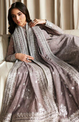 Siraya by Zarif Unstitched Embroidered Chiffon 3 Piece Suit - ZRFSRYF-05-SITARA- Wedding Collection