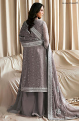 Siraya by Zarif Unstitched Embroidered Chiffon 3 Piece Suit - ZRFSRYF-05-SITARA- Wedding Collection