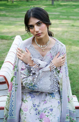 Wilderness by Elaf Unstitched Embroidered Pashmina Shawl  3 Piece Suit ELFWLDW- 7A- SNOWBELLE - Winter Collection