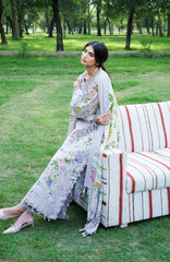Wilderness by Elaf Unstitched Embroidered Pashmina Shawl  3 Piece Suit ELFWLDW- 7A- SNOWBELLE - Winter Collection