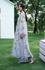 Wilderness by Elaf Unstitched Embroidered Pashmina Shawl  3 Piece Suit ELFWLDW- 7A- SNOWBELLE - Winter Collection