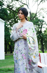 Wilderness by Elaf Unstitched Embroidered Pashmina Shawl  3 Piece Suit ELFWLDW- 7A- SNOWBELLE - Winter Collection
