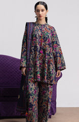 Coco Prints Vol-4 By Zara Shahjahan Unstitched Lawn Printed 3 Piece Suit - CCZSV4LP-6A- SOFIA- Summer Collection