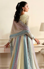 Siraya by Zarif Unstitched Embroidered Chiffon 3 Piece Suit - ZRFSRYF-01-SONAL- Wedding Collection