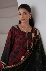 Signature Prints by Nureh Unstitched Printed Marina 3 Piece Suit - NRHSGNP-222  - Winter Collection
