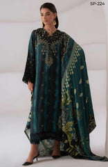 Signature Prints by Nureh Unstitched Printed Marina 3 Piece Suit - NRHSGNP-224  - Winter Collection