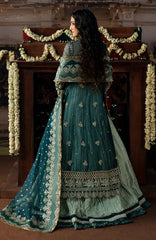 Shehnai by Afrozeh Unstitched Hand work Organza 3 Piece Suit- AFRSHNF -09-Suhan - Wedding Collection