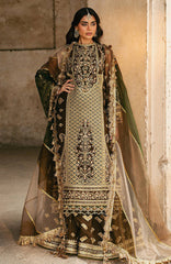 Zarlish Unstitched Festive25' by Mohsin Naveed Ranjha Unstitched Embroidered 3 Piece - MNRZR25F7- Tabeer - Wedding Collection