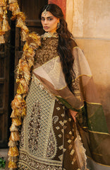 Zarlish Unstitched Festive25' by Mohsin Naveed Ranjha Unstitched Embroidered 3 Piece - MNRZR25F7- Tabeer - Wedding Collection