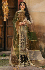 Zarlish Unstitched Festive25' by Mohsin Naveed Ranjha Unstitched Embroidered 3 Piece - MNRZR25F7- Tabeer - Wedding Collection
