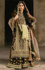 Zarlish Unstitched Festive25' by Mohsin Naveed Ranjha Unstitched Embroidered 3 Piece - MNRZR25F7- Tabeer - Wedding Collection