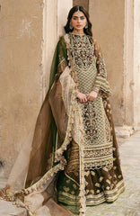 Zarlish Unstitched Festive25' by Mohsin Naveed Ranjha Unstitched Embroidered 3 Piece - MNRZR25F7- Tabeer - Wedding Collection