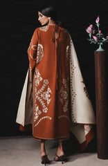 Karandi AW Edit 1 by Jugnu Lahore Unstitched Embroidered Karandi 3 Piece Suit - JUGKRDW-Tazetta - Winter Collection