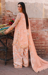 VASAL Vol-III By Charizma Unstitched Embroidered Chiffon 3 piece Suit - CHZVSL25F19- Summer Collection