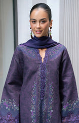 Meet Me in Istanbul By Rangrasiya Unstitched Embroidered Khaddar 3 Piece Suit - RRMIKHDW-VELA- Winter Collection
