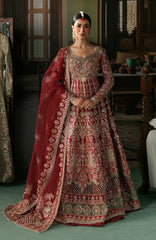 Shehnai by Afrozeh Unstitched Hand work Organza 3 Piece Suit- AFRSHNF -10-VIRSA - Wedding Collection